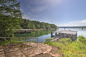 Greers Ferry Lakefront Home with Deck and Boat Slips!